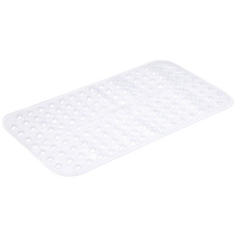 Argos Home clear PVC bath mat 38x70cm - British product