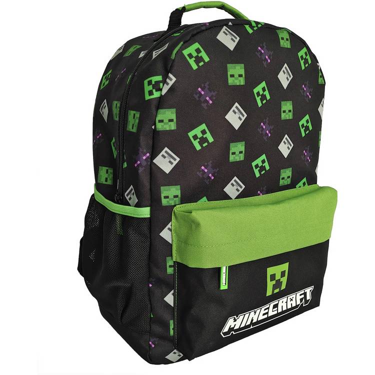 Minecraft backpack black 14.9L (British brand)