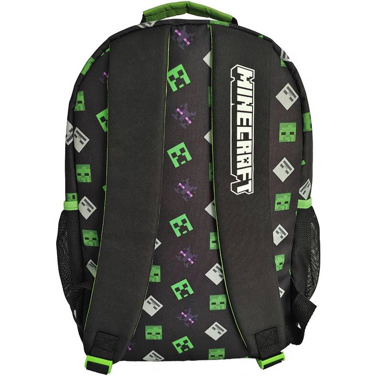 Minecraft backpack black 14.9L (British brand)