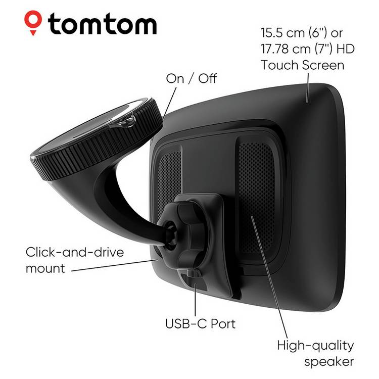 TomTom GO Expert Plus sat nav 6 inch - British product