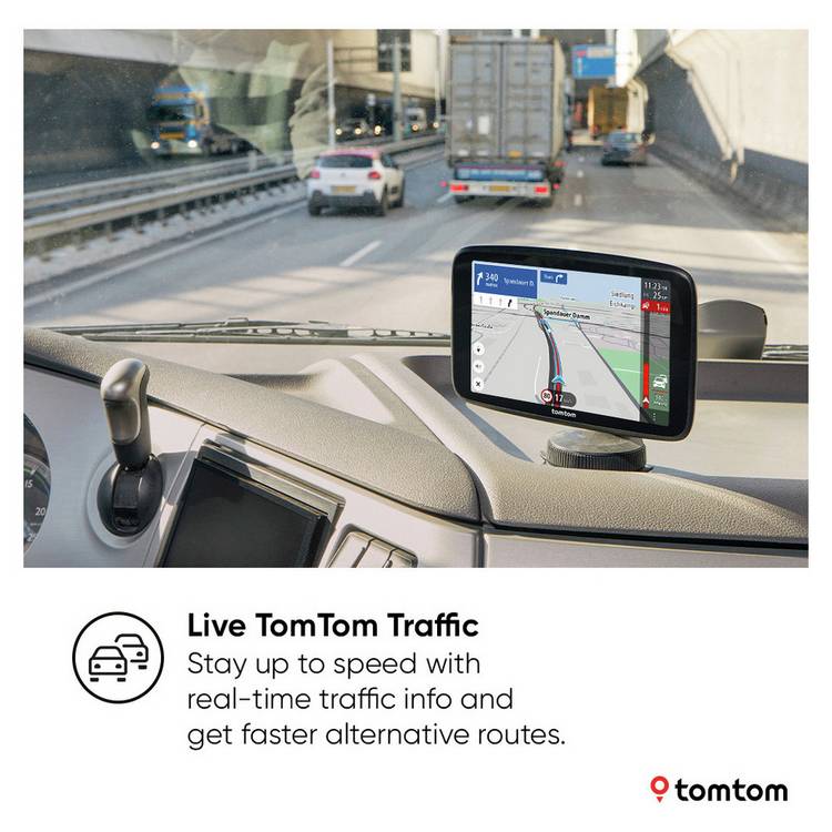 TomTom GO Expert Plus 7-inch HGV sat nav, UK version