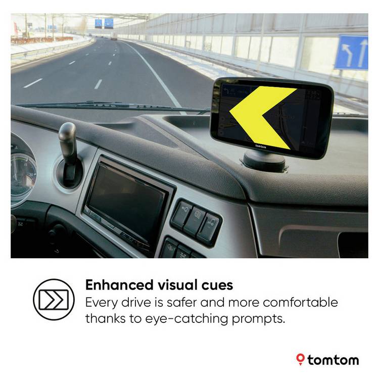 TomTom GO Expert Plus 7-inch HGV sat nav, UK version