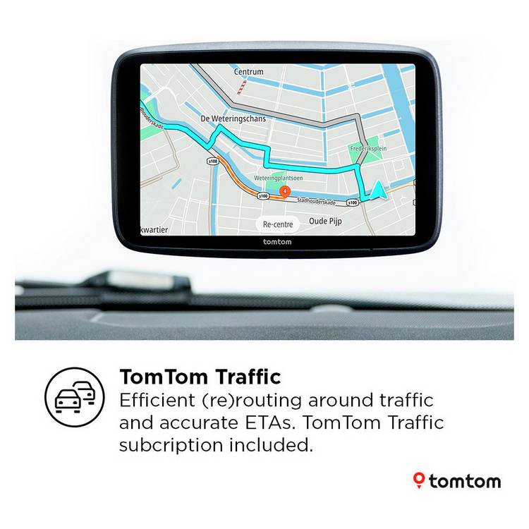 TomTom GO Superior 6 inch car sat nav (British brand)