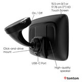 TomTom GO Superior 7 inch sat nav HD display - British product