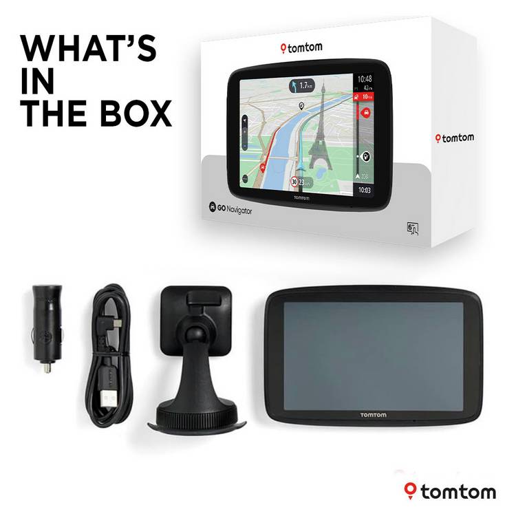 TomTom GO Navigator 6 inch sat nav, UK version