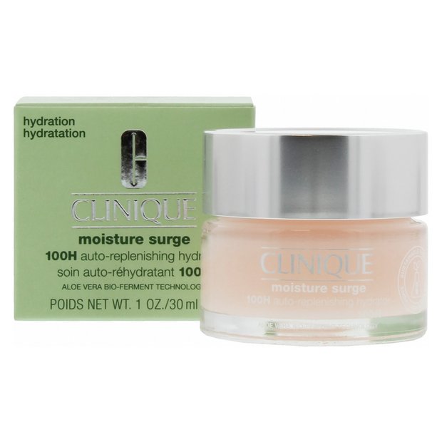 Clinique Moisture Surge Auto-Replenishing Hydrator gel cream, imported from the UK
