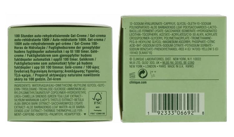 Clinique Moisture Surge Auto-Replenishing Hydrator gel cream, imported from the UK