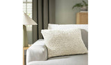 Habitat faux shearling cushion oatmeal 55x40cm (British brand)
