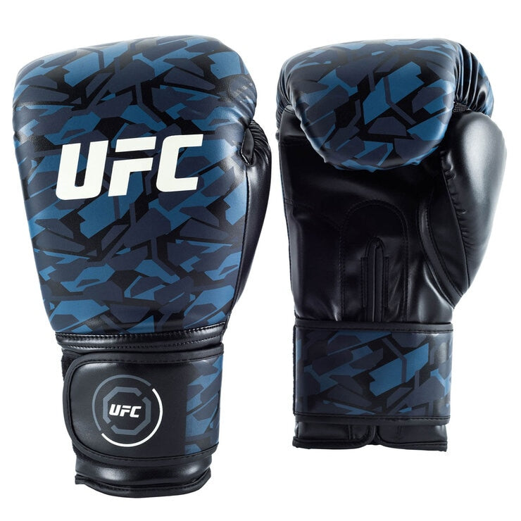 UFC Octagon Camo boxing gloves and wraps, imported from the UK