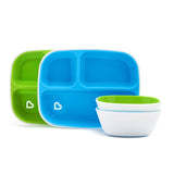 Munchkin kids dinnerware set 9 piece - British product