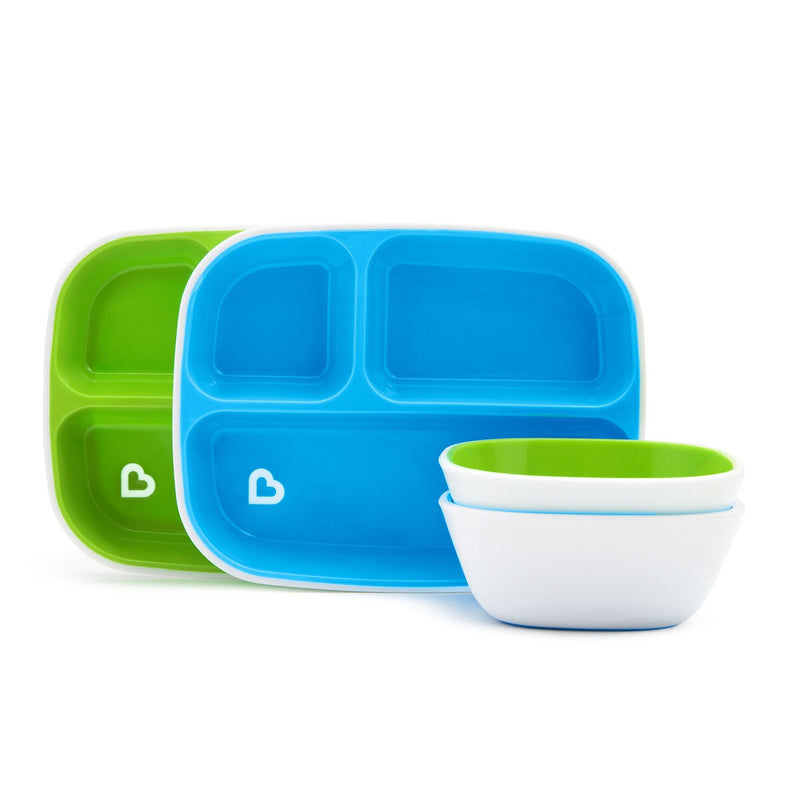 Munchkin kids dinnerware set 9 piece - British product