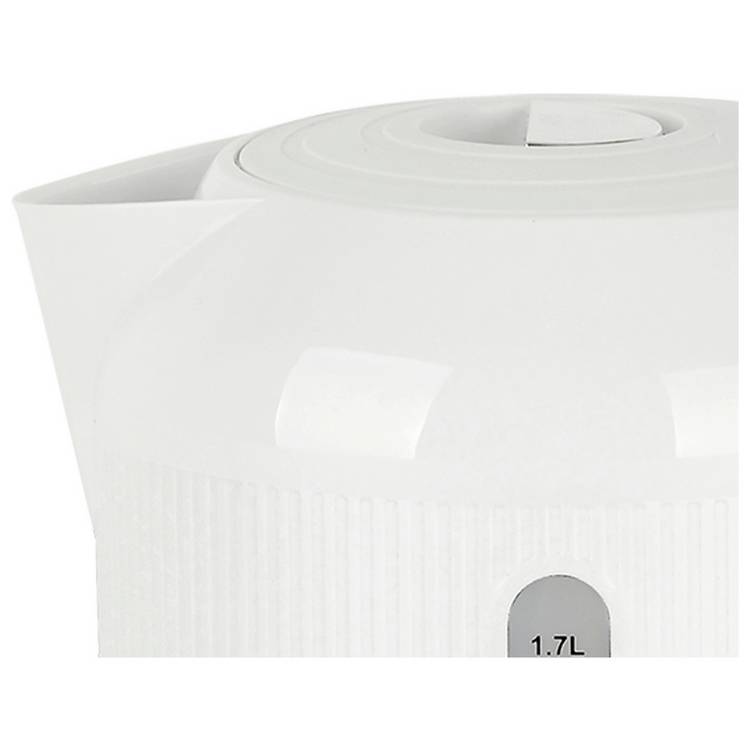 Cookworks white kettle 1.7-litre - British product