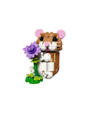 LEGO Creator 3 in 1 Cute Hamster with a Flower building set - British product