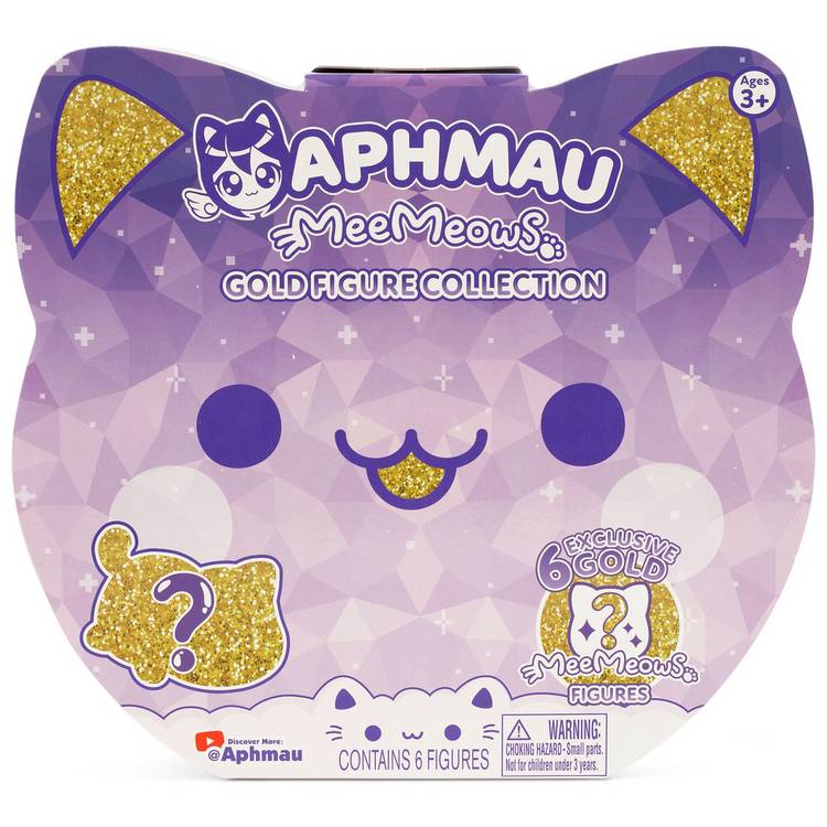 Aphmau MeeMeows gold figure set - British product