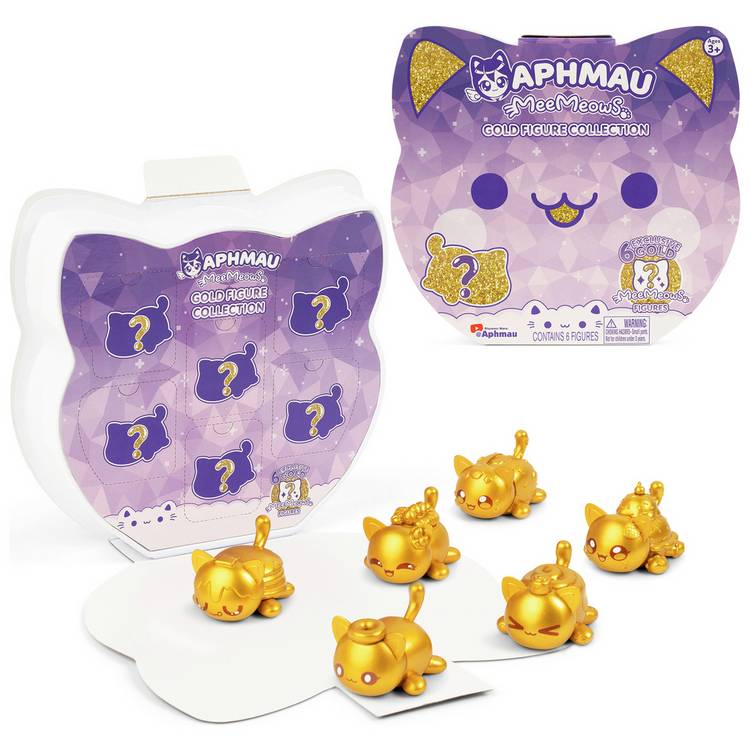 Aphmau MeeMeows gold figure set - British product