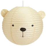 Argos Home cream paper bear lampshade 40cm, UK version