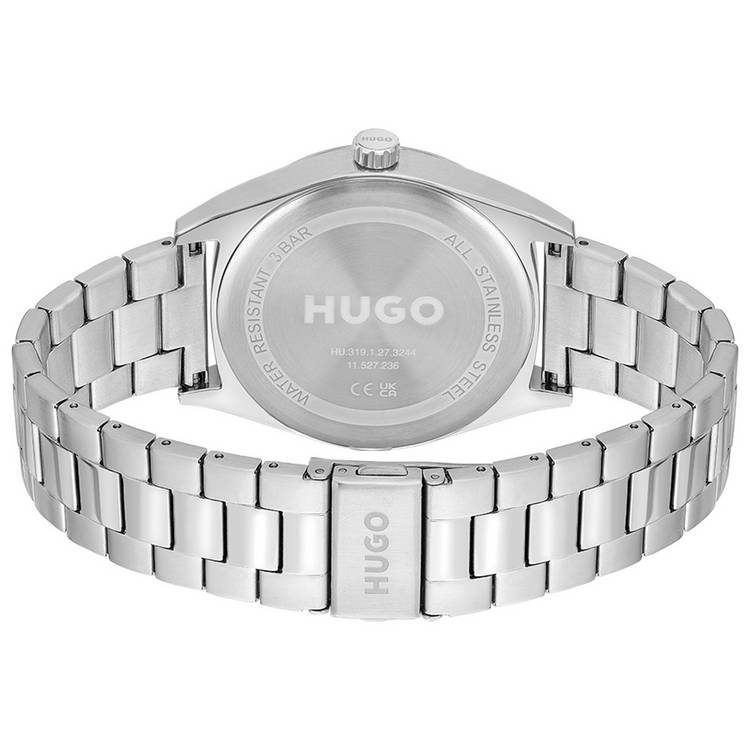 HUGO silver stainless steel watch - British product