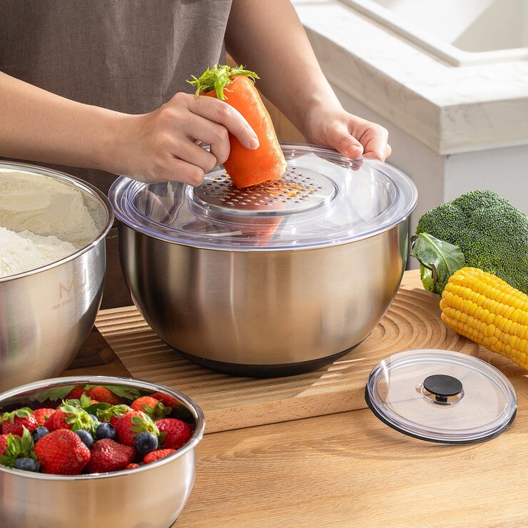 MIU mixing bowls set 11 piece 1.5-8qt - British product
