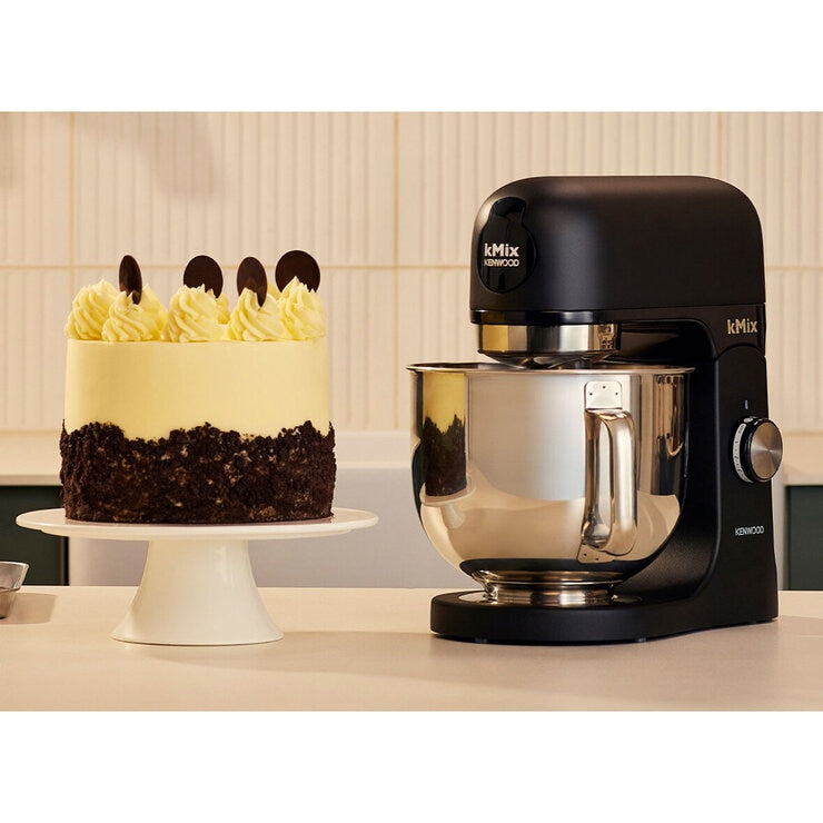 Kenwood kMix stand mixer Matt Black 5L, UK version