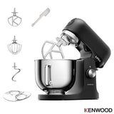 Kenwood kMix stand mixer Matt Black 5L, UK version