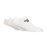 Reebok no show socks 6 pack in black, white, grey (British brand)