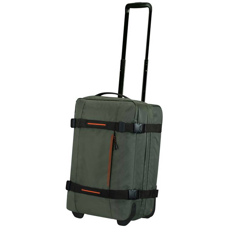 American Tourister Eco Soft cabin suitcase khaki, imported from the UK