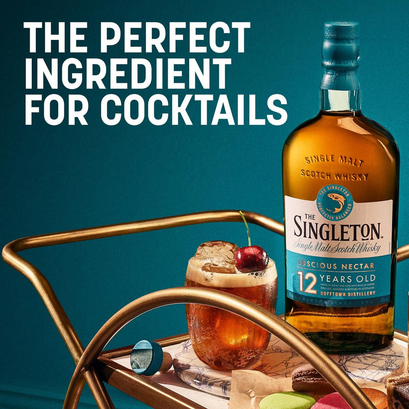Singleton of Dufftown 12 year old single malt Scotch whisky 70cl - British product