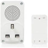 Byron plug-in doorbell white 100m range, UK version