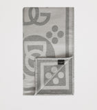 Dolce & Gabbana Casa wool logo jacquard throw 140cm x 180cm - British product