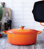 Le Creuset cast iron oval casserole dish 29cm, UK version