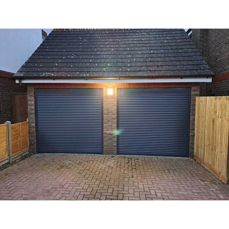 Cardale Thermaglide 55 insulated roller door Chartwell Green (British brand)