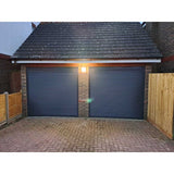 Cardale Thermaglide 55 insulated roller door Chartwell Green (British brand)