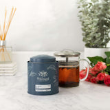 Whittard English Rose loose tea caddy 100g, imported from the UK