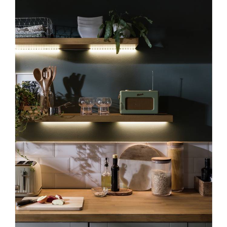 Argos Home strip lights white set of 4, imported from the UK