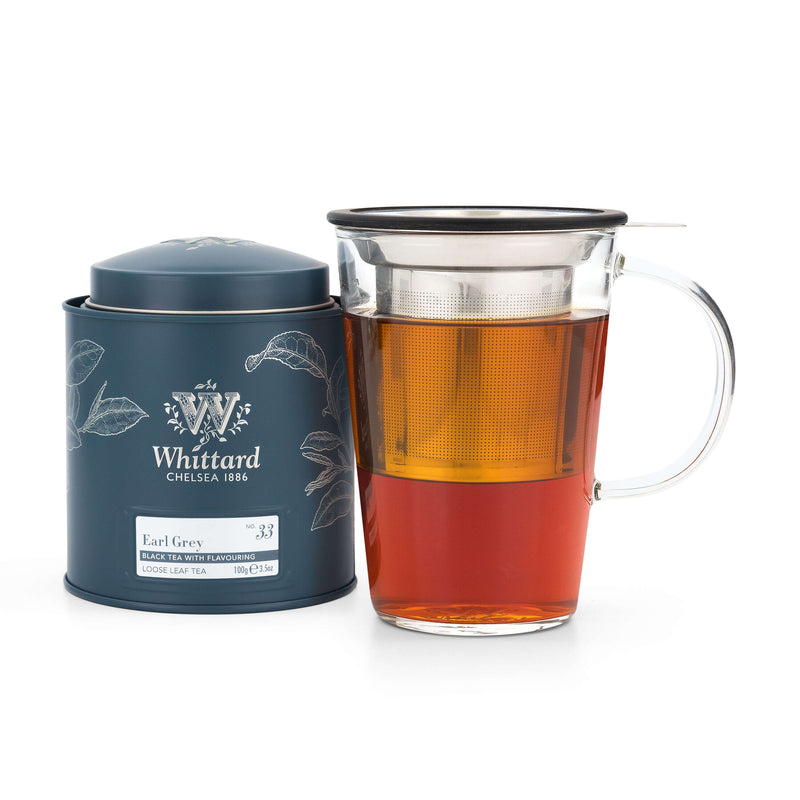 Whittard Earl Grey loose leaf tea caddy 100g, UK version