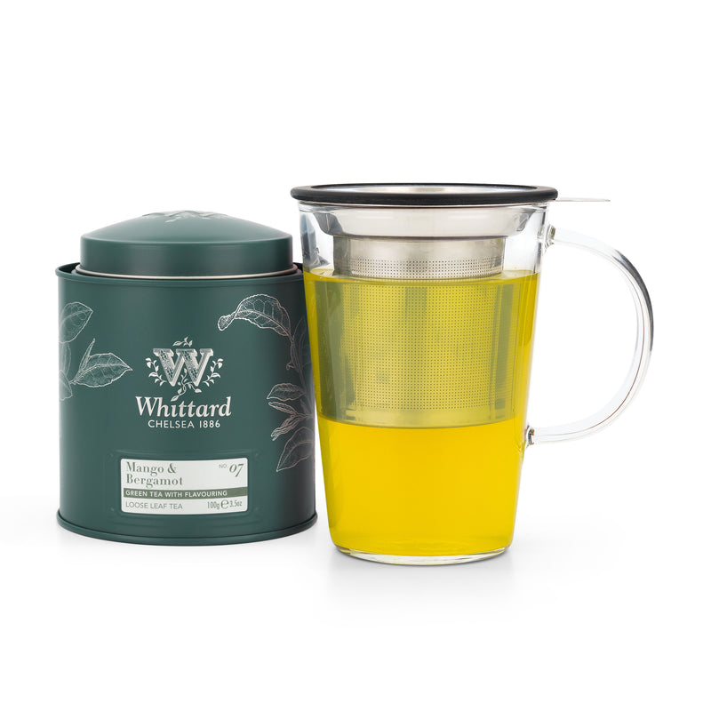Mango bergamot loose tea caddy 100g (British brand)