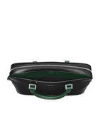 Aspinal of London slim leather Shield briefcase (British brand)