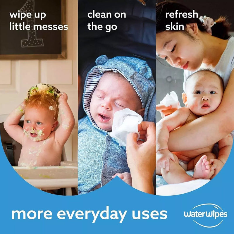 Waterwipes biodegradable baby wipes 12x60 (British brand)