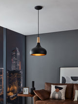 Next Eglo Sabinar Black Ceiling Light Pendant, 28cm- Buy online at McGrocer