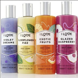 I Love Raspberry Scented Body Wash 350ml, UK version