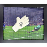 Costco UK Allstarsignings Edwin Van Der Sar Signed Framed Goalkeeper Football Glove 57 x 47cm- Buy online at McGrocer