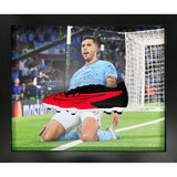 Costco UK Allstarsignings Rodri Signed Framed Nike Football Boot Memorabilia- Buy online at McGrocer