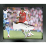 Costco UK Allstarsignings Gabriel Martinelli Signed Framed Adidas Football Boot Football Memorabilia 57 x 47 cm- Buy online at McGrocer