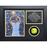 Costco UK Allstarsignings Andy Murray Signed Framed Tennis Ball Tennis Memorabilia 40.5 x 30 cm- Buy online at McGrocer