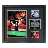 Allstarsignings Dennis Taylor signed framed snooker photo, imported from the UK