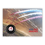 Royal Mail Red Arrows 50p Silver Proof Coin Cover, UK version