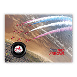 Royal Mail Red Arrows 50p Silver Proof Coin Cover, UK version
