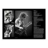 Royal Mail AC/DC Back in Black stamps and medal cover, UK version