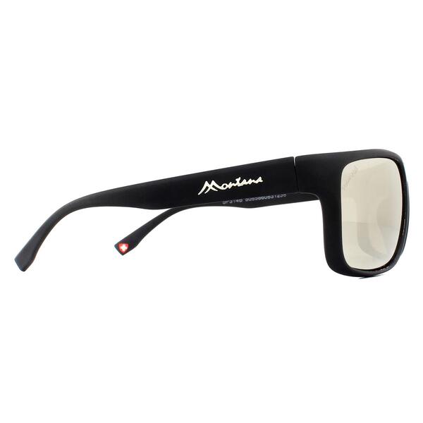 Montana SP314 black polarised men sunglasses (British brand)