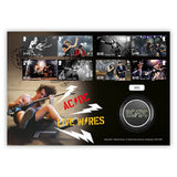 Royal Mail AC/DC stamps and medal cover limited edition - British product